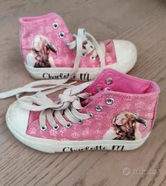 Scarpe tela bambina numero 32