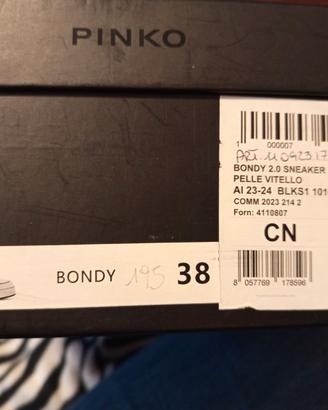 Sneakers PINKO BIANCO/NERO