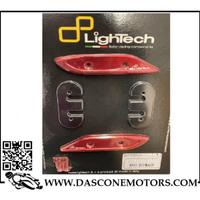 Coppia tappi coperchi specchietti Lightech Tmax 53