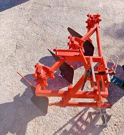 Aratro 3 vomeri rosso