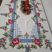 Tovaglia ricamata a mano x12 