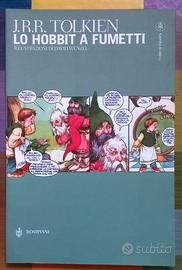 Lo hobbit di Tolkien graphic novel fumetto