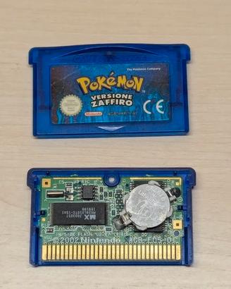 Pokémon Zaffiro Originale IT Nintendo GameBoy Adva