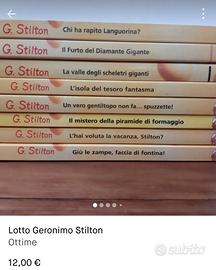 Lotto geronimo stilton