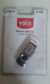 Chiavetta usb 2.0 Valis flash driver 8gb