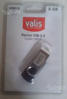 Chiavetta usb 2.0 Valis flash driver 8gb