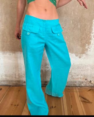 Pantaloni in lino caractere