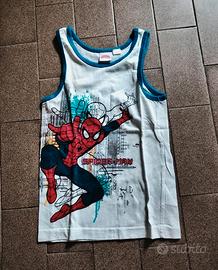 Canottiera Spiderman bambino, 7-8 anni