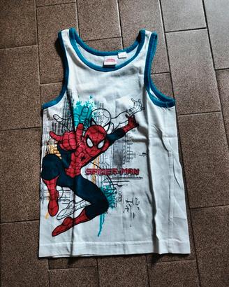 Canottiera Spiderman bambino, 7-8 anni