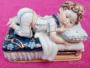 Capodimonte statuetta  porcellana  Edoardo Tasca