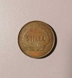 Vecchia moneta\gettone Shell