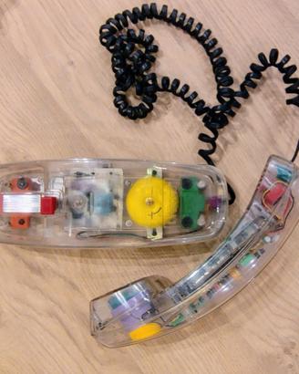 Telefono Vintage Trasparente Unisonic