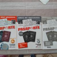 Libro di spagnolo Pasaporte A1