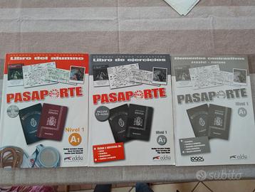 Libro di spagnolo Pasaporte A1