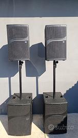 Impianto audio attivo completo della LD SYSTEMS