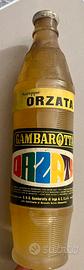 Bottiglia vintage di sciroppo Orzata Gambarotta