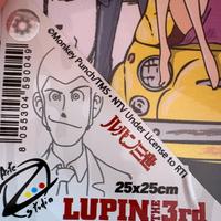 Quadro 25x25 lupin III