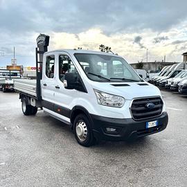 FORD TRANSIT 2.0 130cv DOPPIA CABINA CASSONE FISSO