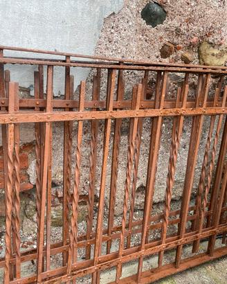 Ringhiera ferro stile ferro battuto