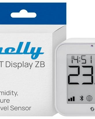 BLU H&T Display ZB Bianco - Sensore Smart Temperat