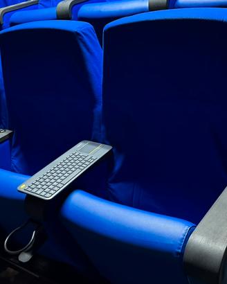 poltrone cinema/teatro componibili e inclinabili