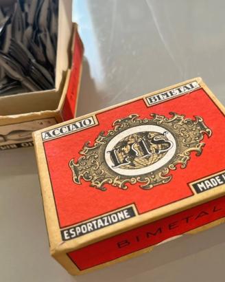 Scatola sigillata di pennini marca LUS N.1931 E.F.