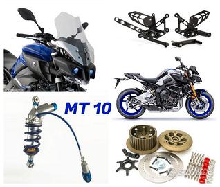 Yamaha Mt 10 centralina scarico valigie portatarga