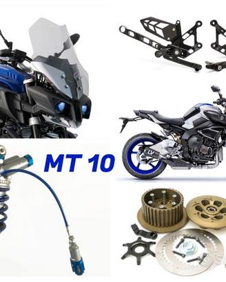 Yamaha Mt 10 centralina scarico valigie portatarga