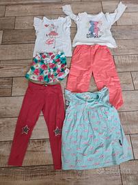 set abbigliamento bambina 4 anni