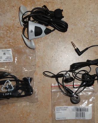 Cuffie Auricolari Huawei, Nokia, Samsung, BLackber