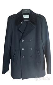 Cappotto doppio petto Saint Laurent nero nuovo