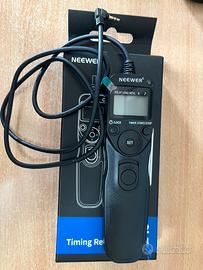 Telecomando/temporizzatore per reflex