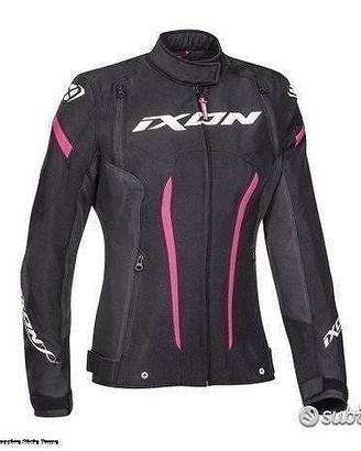 IXON Giubbino Moto Striker Donna Fucsia Motor's Pa