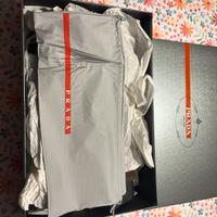 Stivali marroni donna camoscio Prada