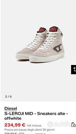 Scarpe uomo diesel pelle bovino