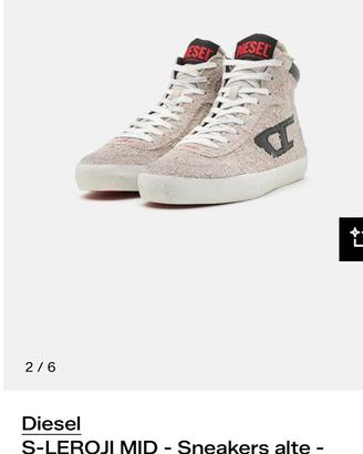 Scarpe uomo diesel pelle bovino