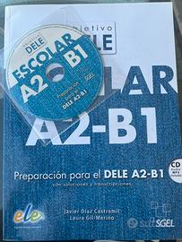 Objetivo DELE Escolar A2-B1 con CD incluso 🇪🇸