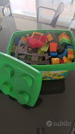 grande scatolone stock lotto duplo lego