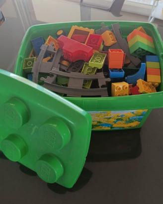 grande scatolone stock lotto duplo lego