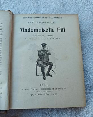 Maupassant Mademoiselle Fifi illustrato