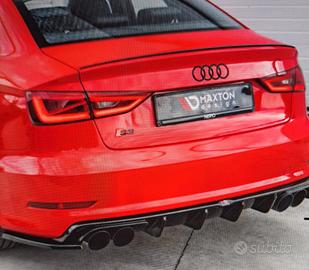 DIFFUSORE AUDI A3 SLine e S3 Sedan 8v restayling