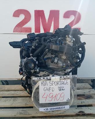 MOTORE COMPLETO KIA Sportage Serie G4FD 132 CV 98