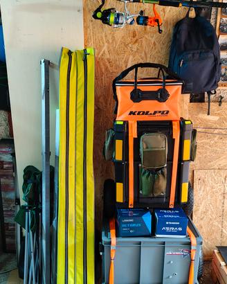 attrezzature surfcasting, pesca 