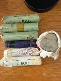 Lotto monete dell 1975 -76-80 del Banco Ambrosiano