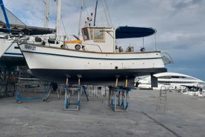 barca quota spada e tonno in vetroresina 