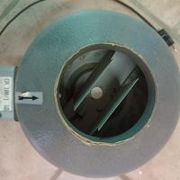 Aspiratore centrifugo assiale in acciaio