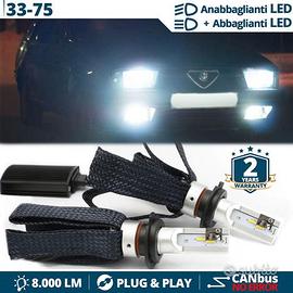 Kit Luci LED H4 per Alfa Romeo 33 75 CANbus 6500K