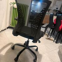 sedia scrivania ergonomica