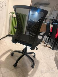 sedia scrivania ergonomica