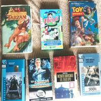 Lotto VHS "FANTASCENZA / CARTONI"